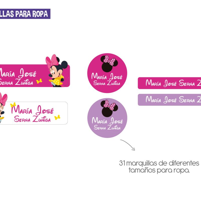 Marquillas para Ropa