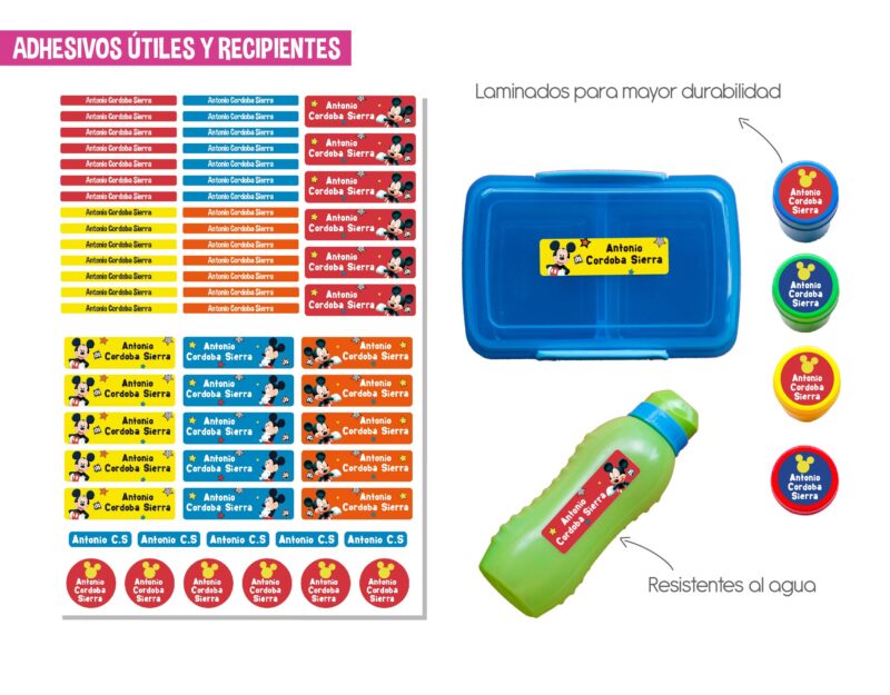 Adhesivos Útiles y Recipientes